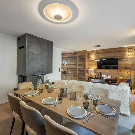 Duplex Moderne 4 Pres Des Pistes Avec Cheminee A - Fr-1-562-72 Апартаменти Куршавель