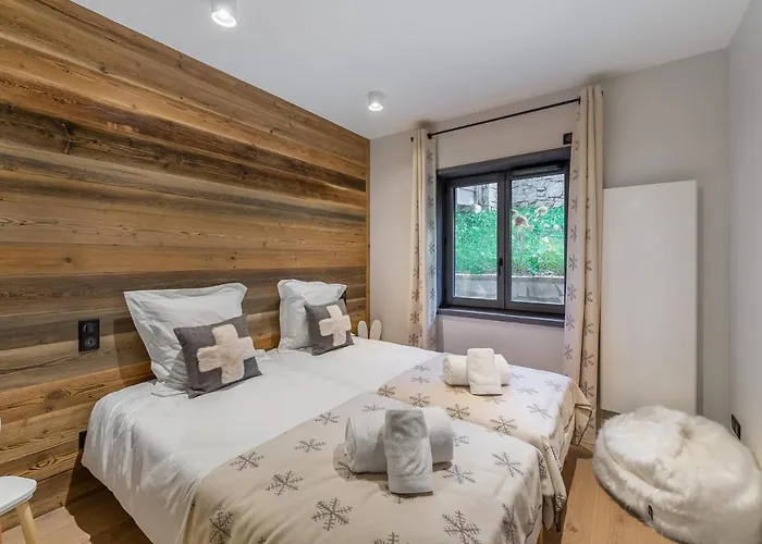 Duplex Moderne 4 Pres Des Pistes Avec Cheminee A - Fr-1-562-72